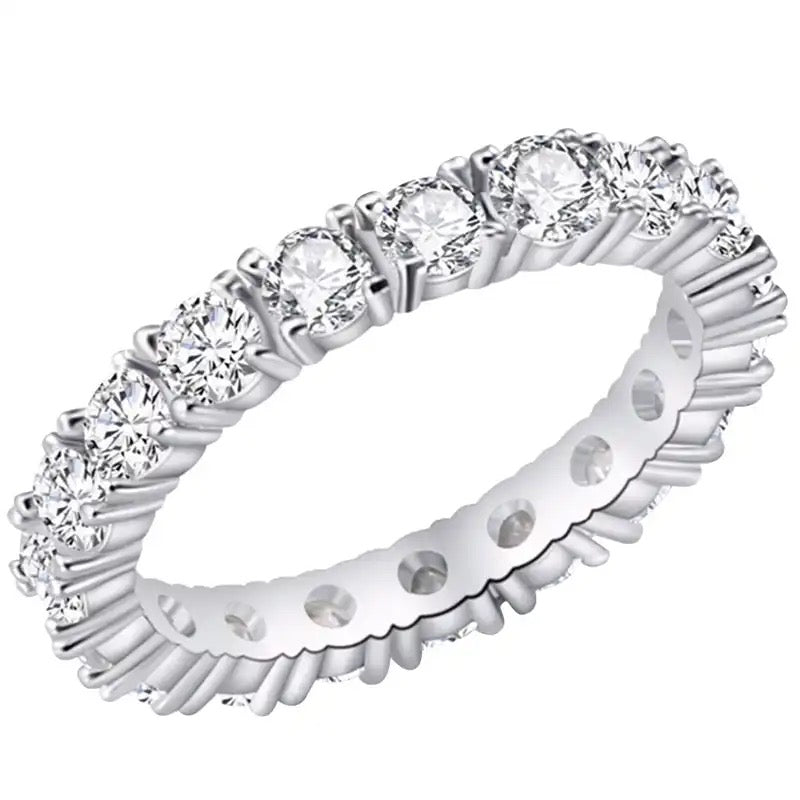 Diamanté Tiffany Ring  image 0