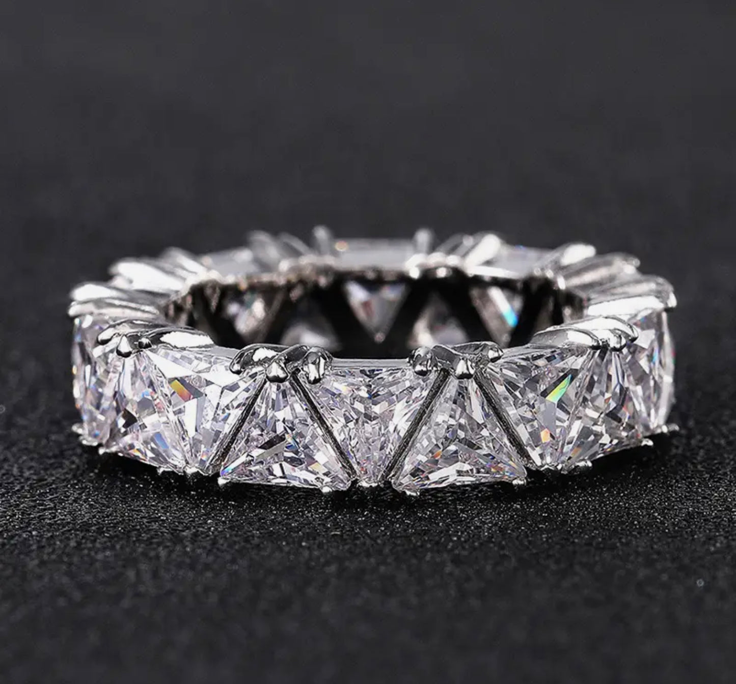Keziah Icy Diamanté Ring image 1