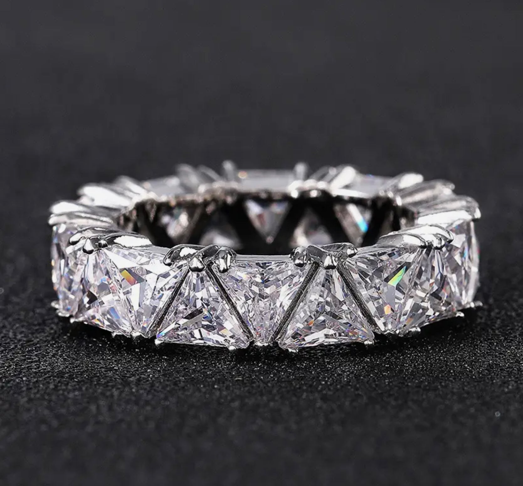 Keziah Icy Diamanté Ring image 1