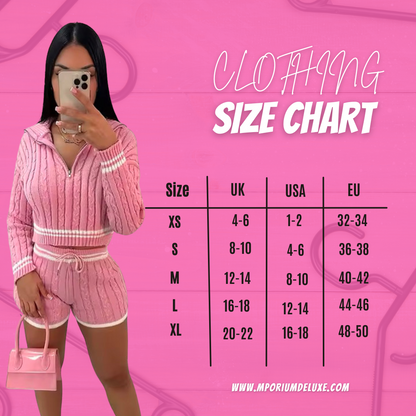 DÉLX Waffle Knit Co-ord In 'Dusty Pink' image 7