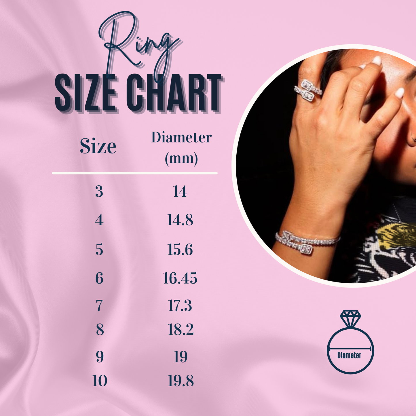 Butterfly Diamanté Ring