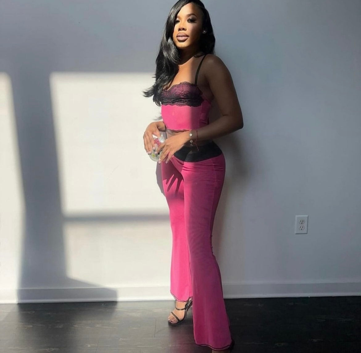 Deanna Lace Trim Set