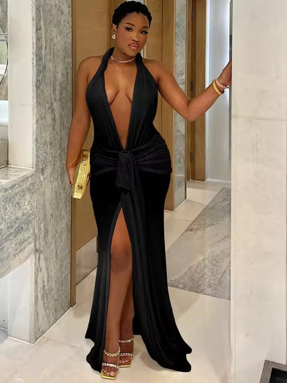 Mulsaine Backless Dress