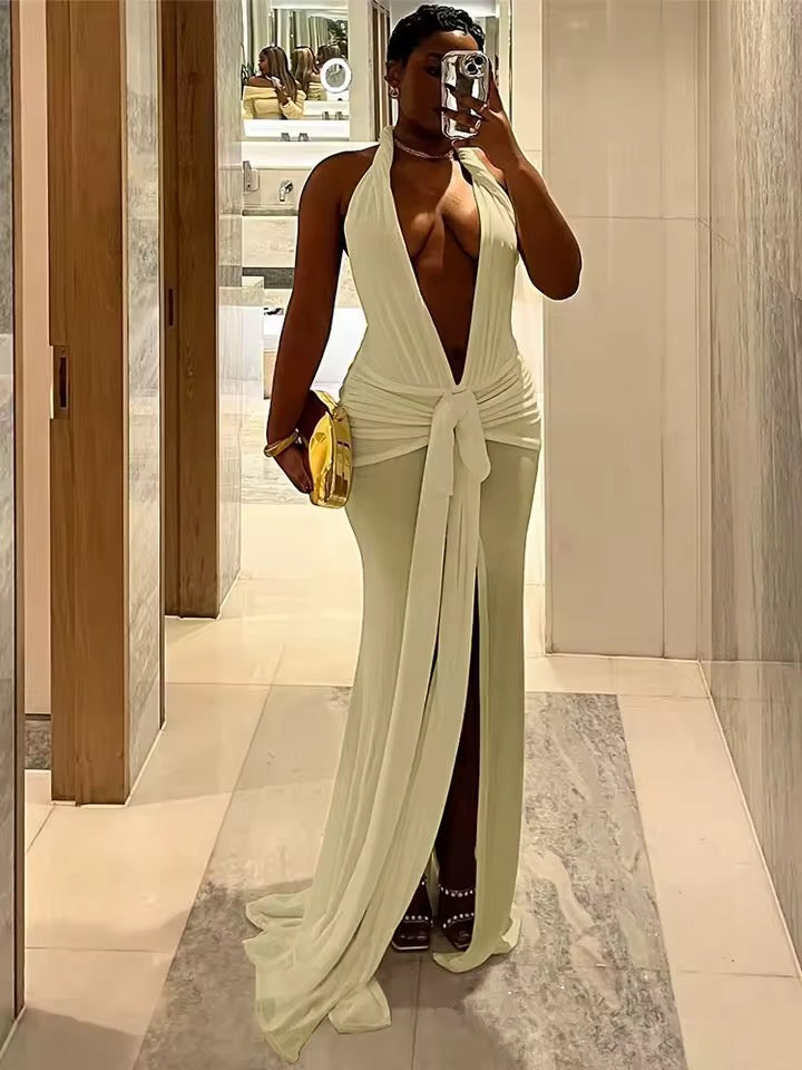 Mulsaine Backless Dress