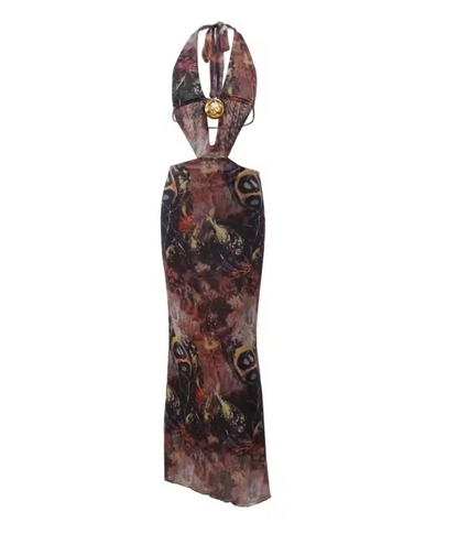 Scarlet Backless Dress