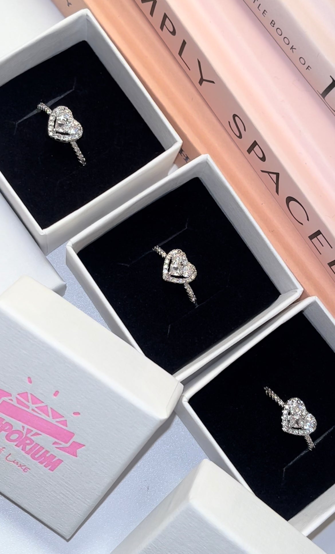 Pinkett Heart Diamond Ring image 0