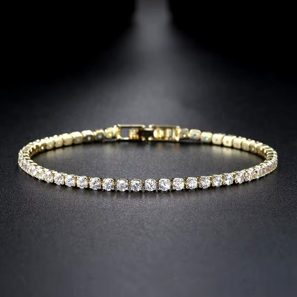 Luxe Gold Tennis Bracelet  image 1