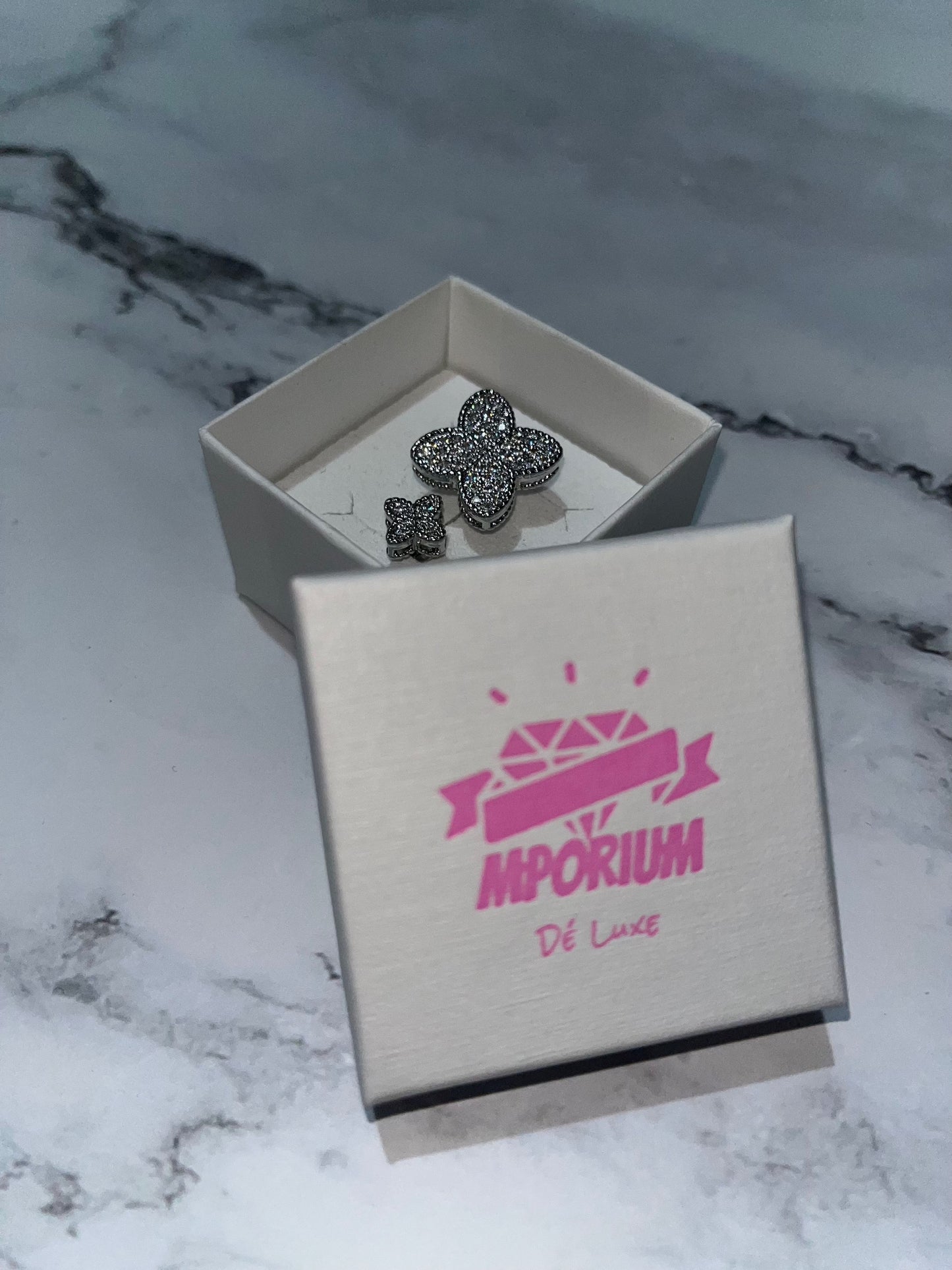 Zipporah Floral Diamanté Ring image 5