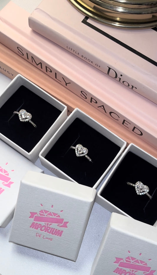 Pinkett Heart Diamond Ring image 1