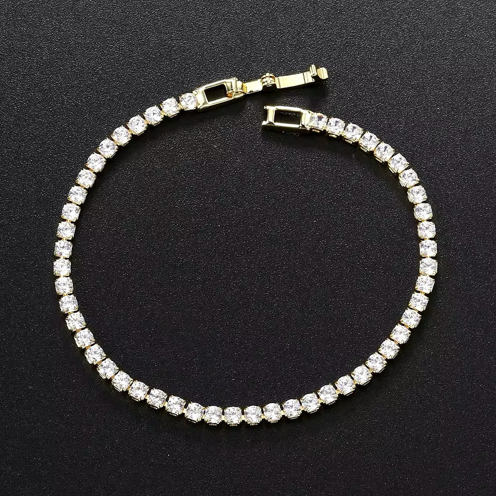 Luxe Gold Tennis Bracelet  image 0